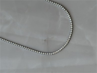Silver Su Yolu Kolye 3mm