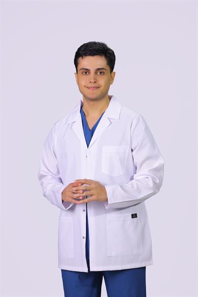 Erkek Klasik Yaka Uzun Kol Vizit Önlüğü