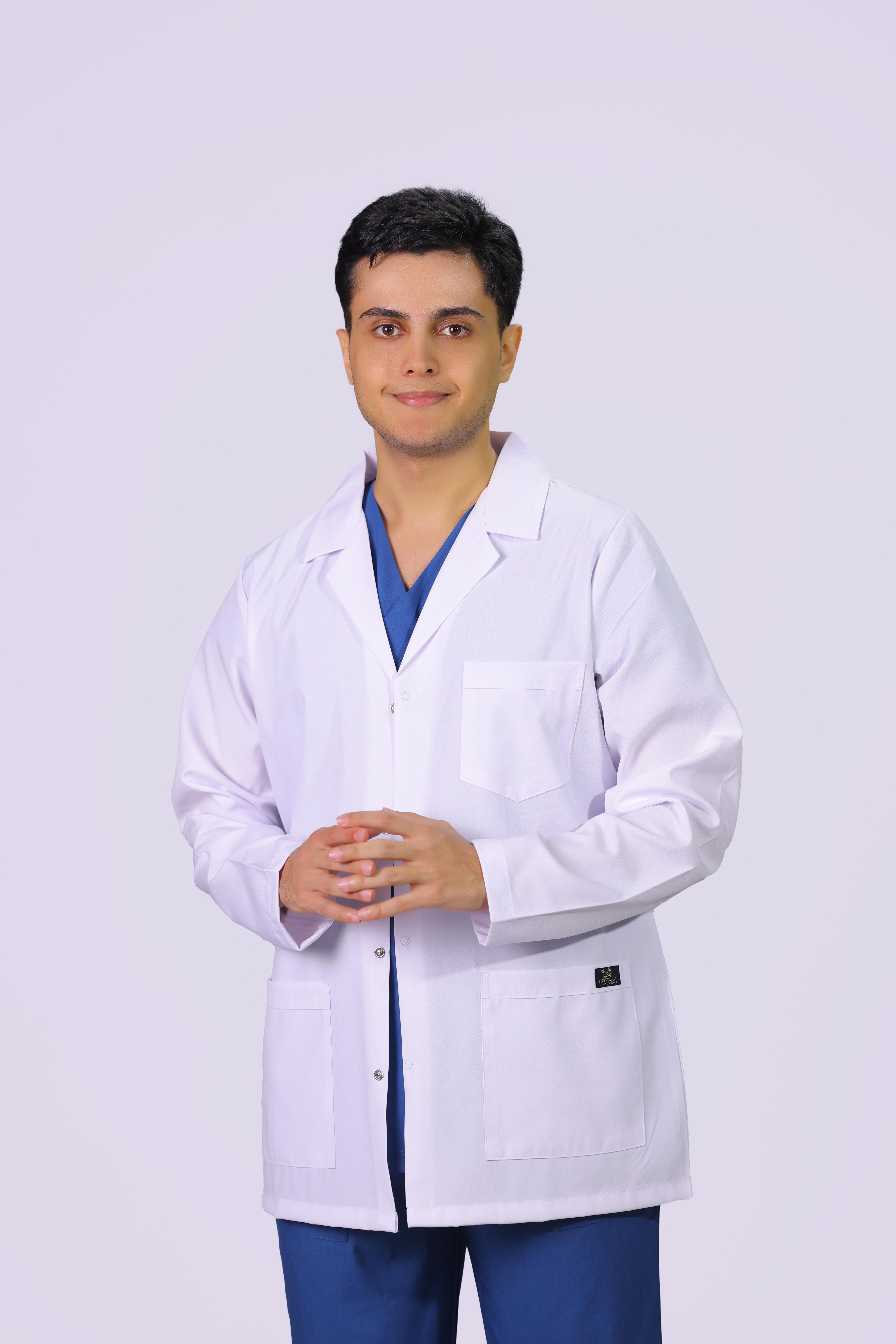 Erkek Klasik Yaka Uzun Kol Vizit Önlüğü