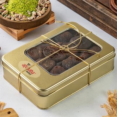 Gün Kurusu Kayısı 1 Kg Metal Kutu