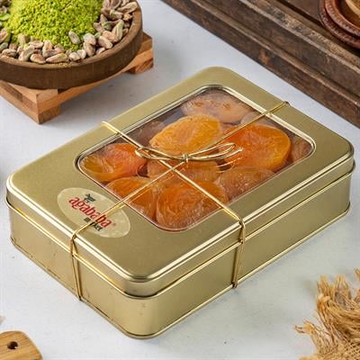 Kuru Kayısı 1 Kg Metal Kutu