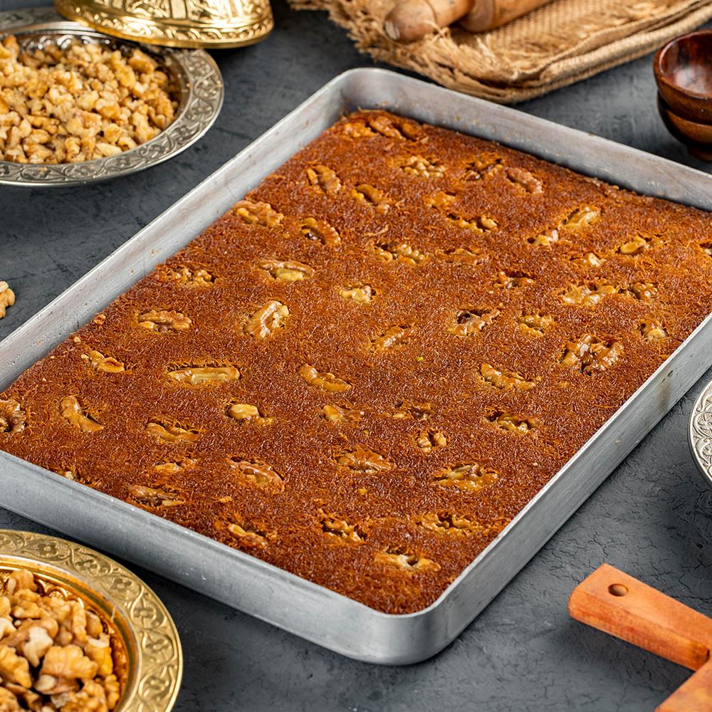 Cevizli Düz Kadayıf Tepsi 1 Kg