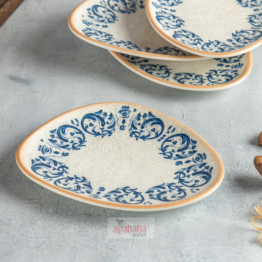 Desenli Servis Tabağı