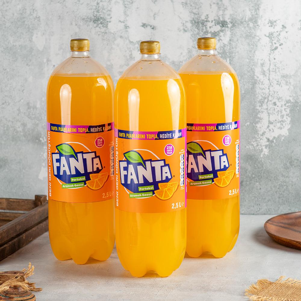 Fanta Portakal 2.5 lt