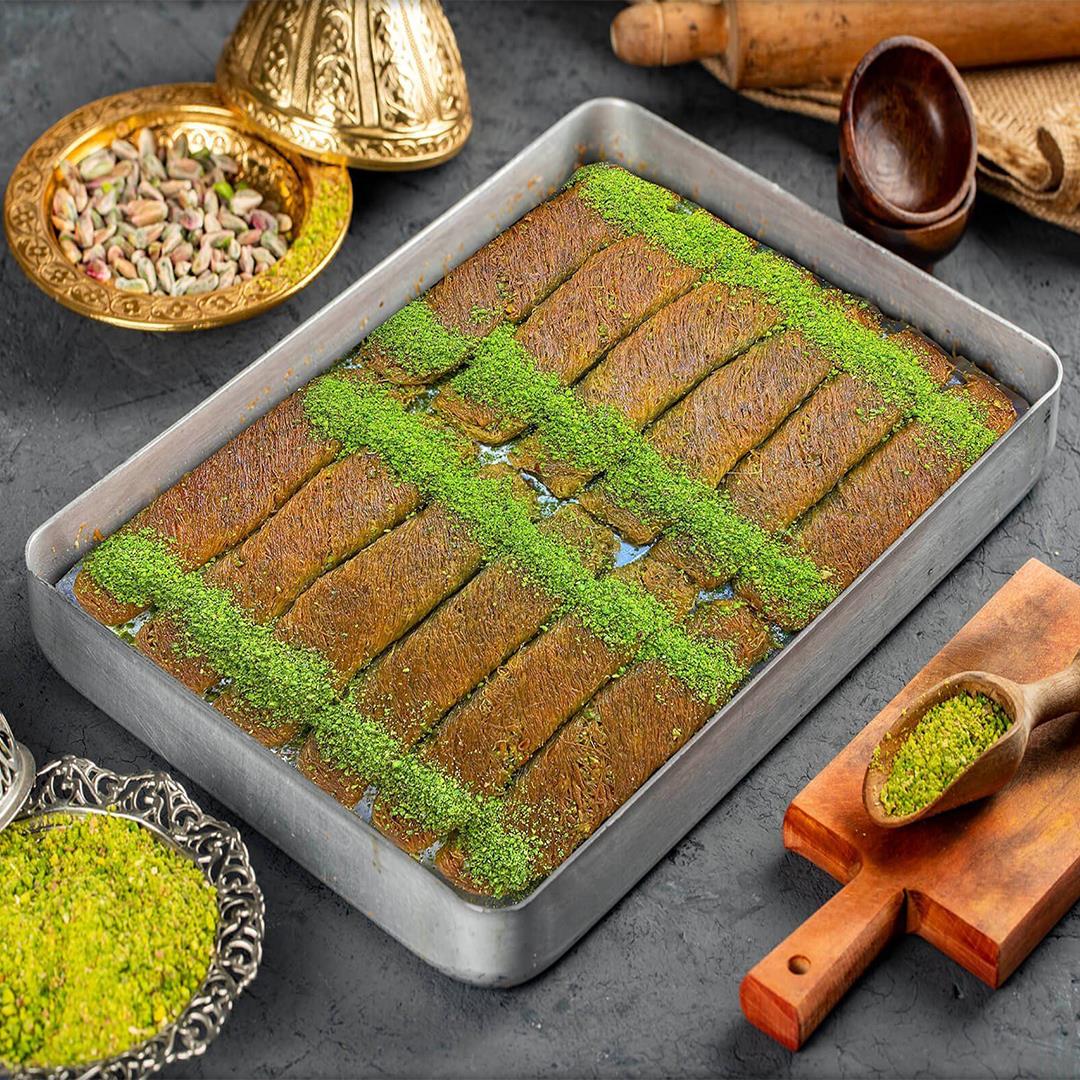 Fıstıklı Çubuk Kadayıf Tepsi