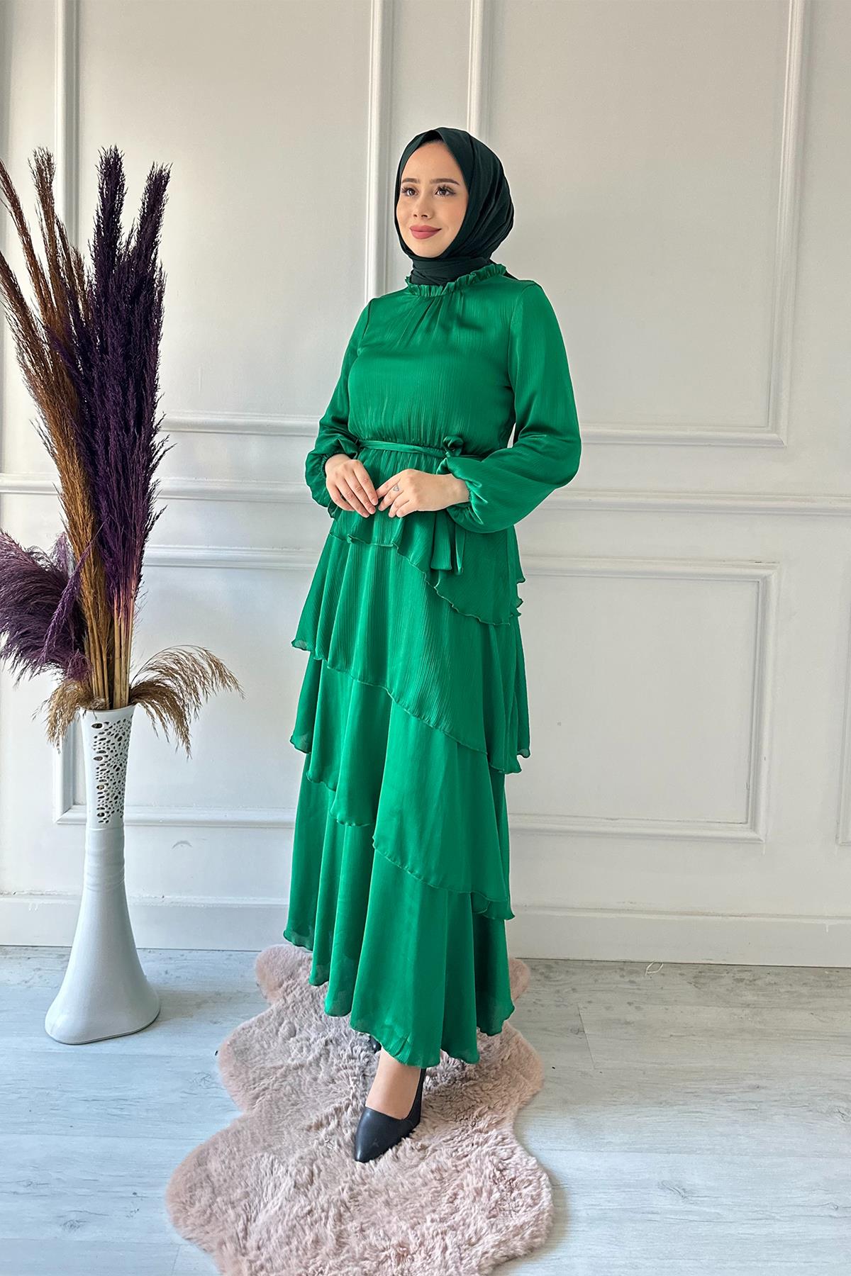 STİLİFE BEL LASTİK KATKAT ELB 4925 Yeşil