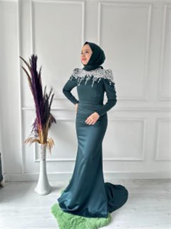 HENNİN OMUZ PUL TAŞ DTY ABİYE 4803 Zümrüt