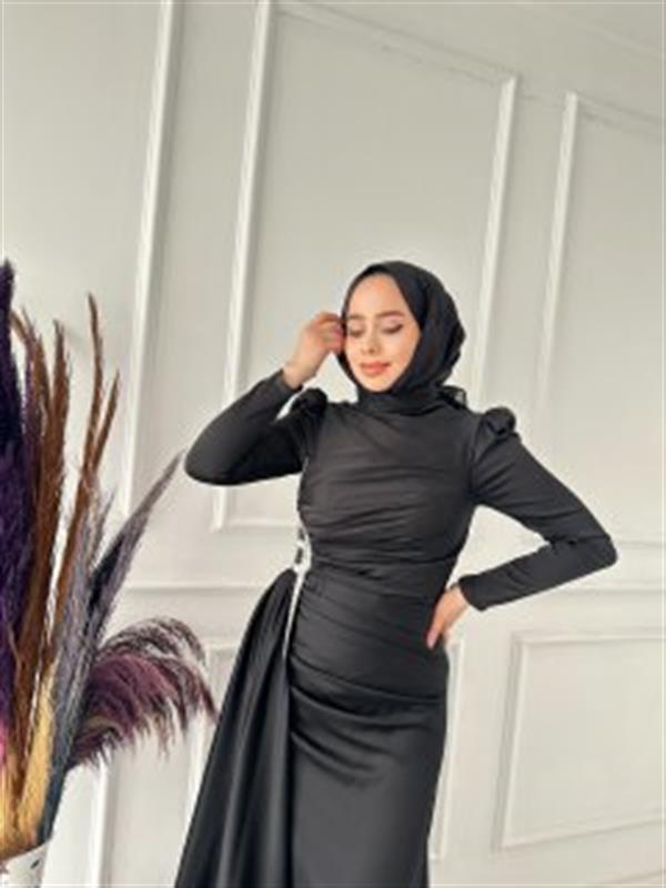 HENNİN YANI TAŞ DTY ABİYE 4790 Siyah