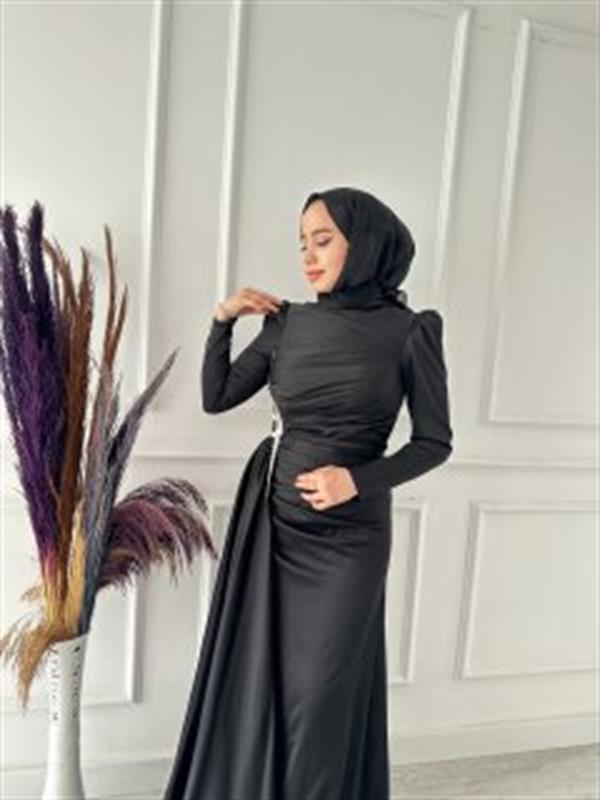 HENNİN YANI TAŞ DTY ABİYE 4790 Siyah