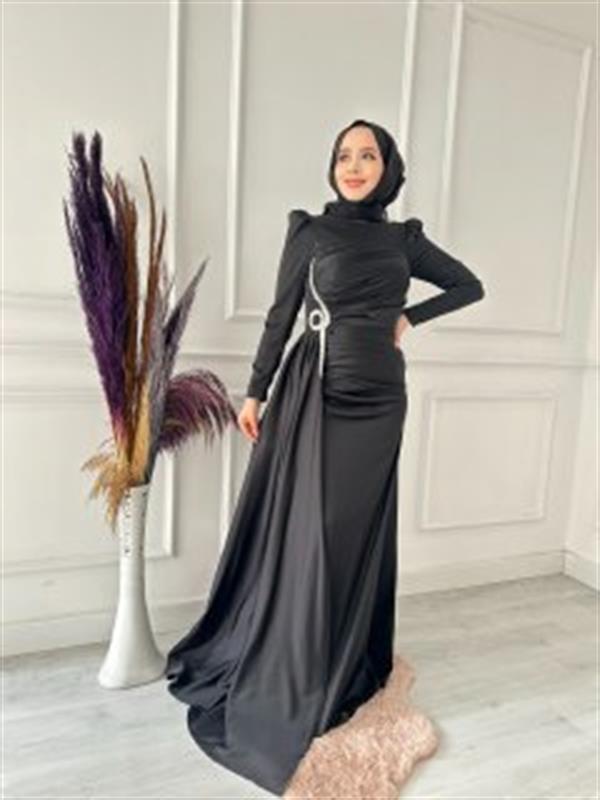 HENNİN YANI TAŞ DTY ABİYE 4790 Siyah
