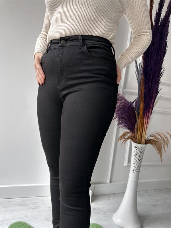 Xlove Yüksek Bel Kot Pnt 815 Siyah