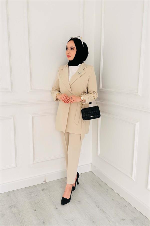 Yandan Bağlmlı Ceket Tkm 2016 Taş