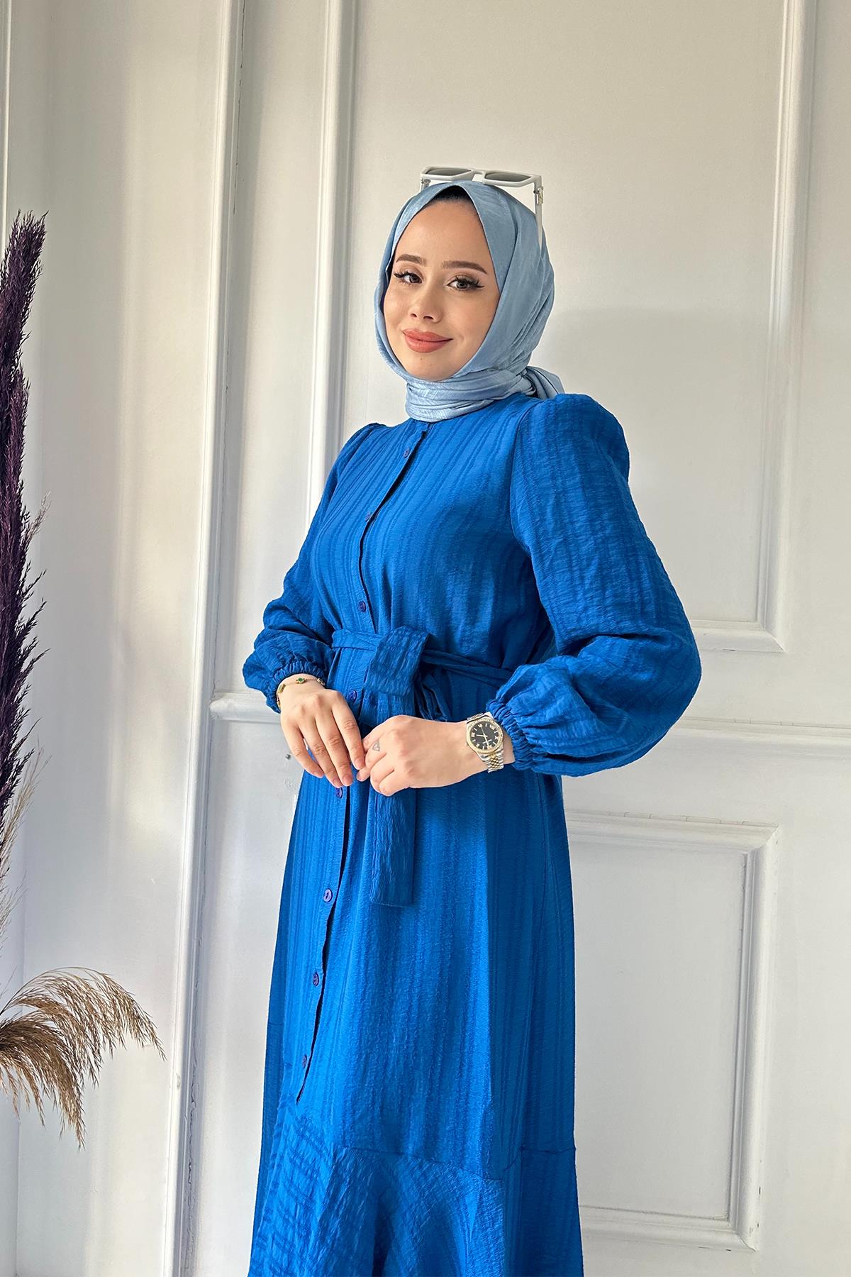 BERAY DĞML DÜZ KETEN ELB 9947 İndigo