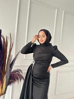 HENNİN YANI TAŞ DTY ABİYE 4790 Siyah