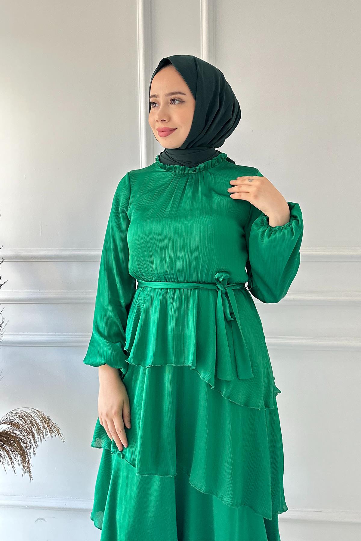 STİLİFE BEL LASTİK KATKAT ELB 4925 Yeşil