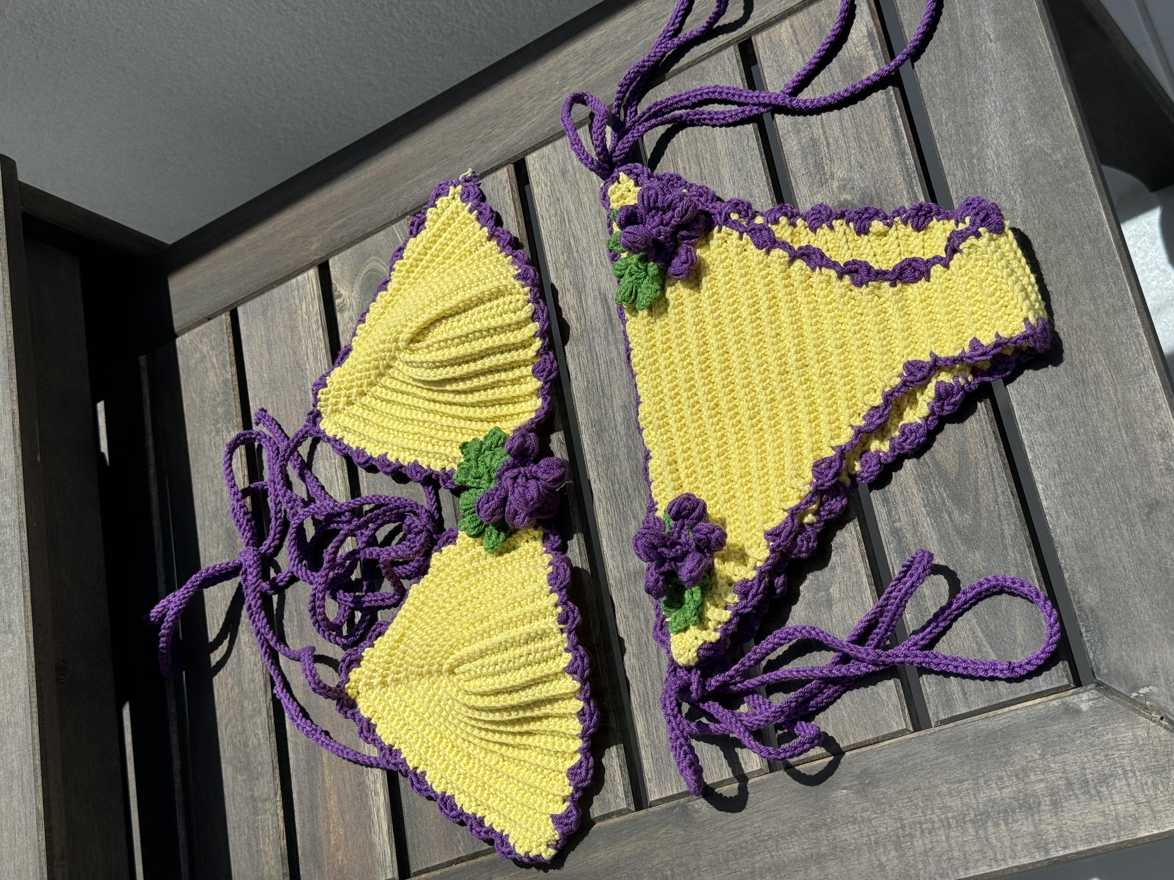 Grape bikini