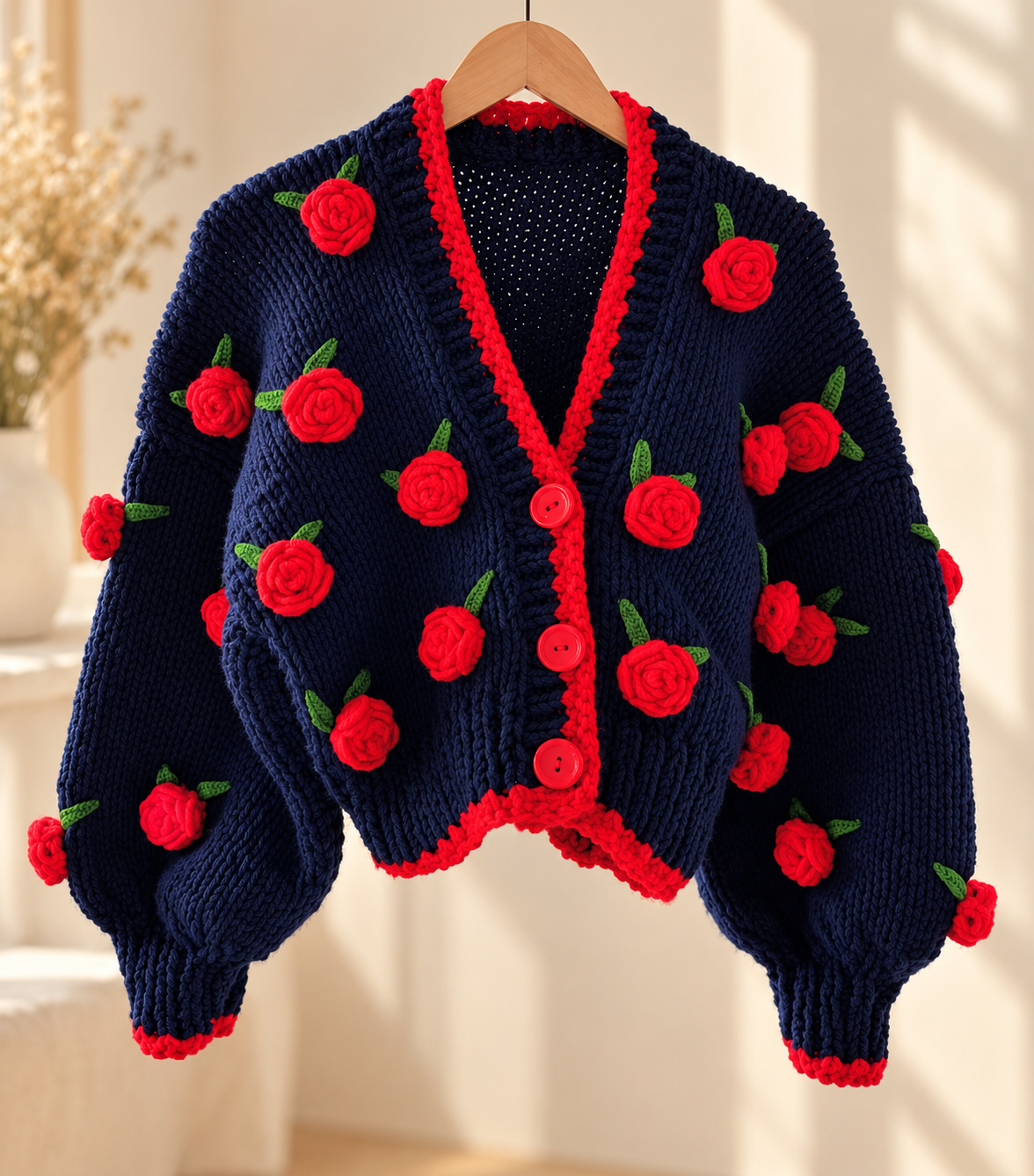 Cosmic Rose Cardigan