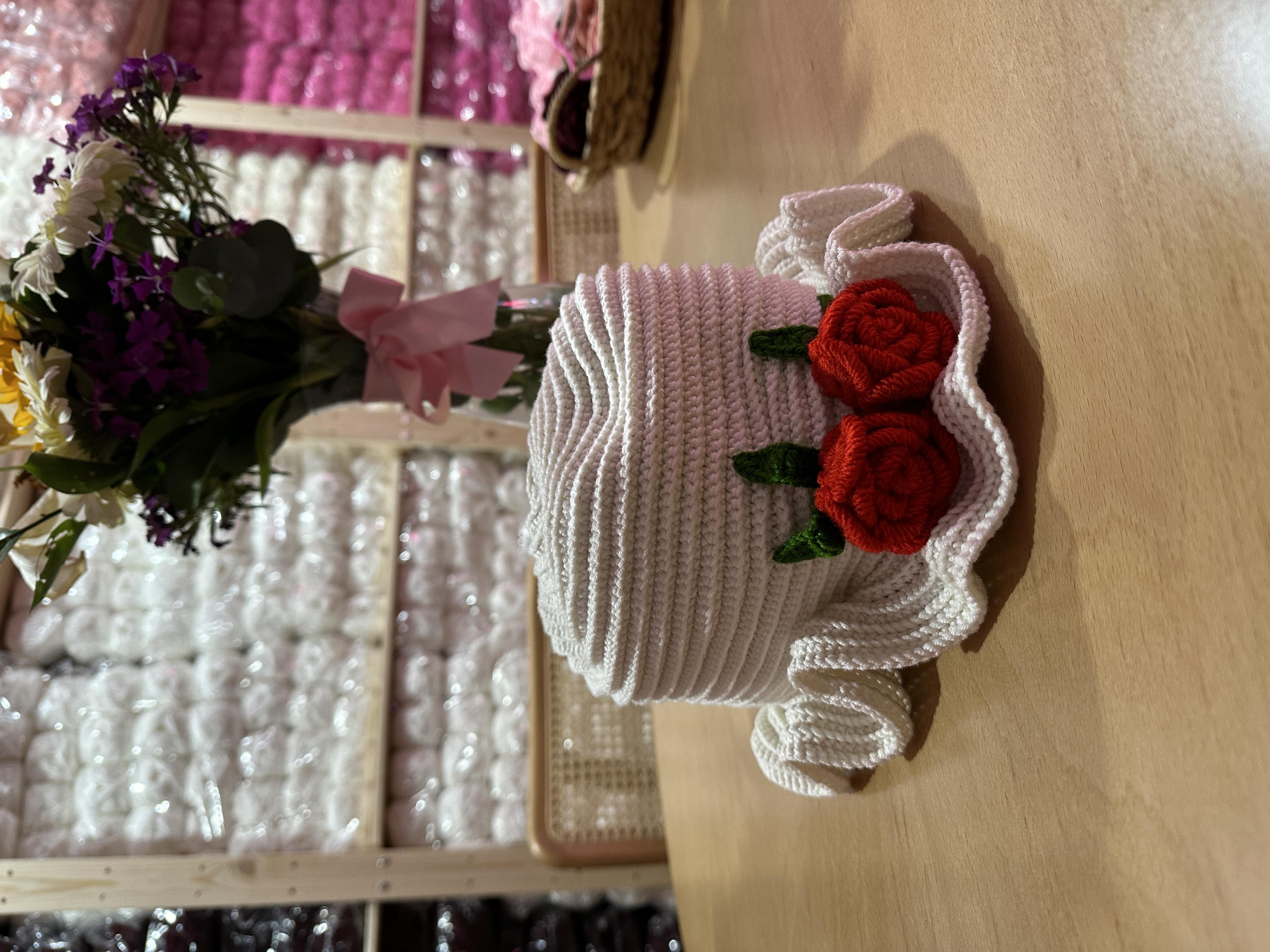 Red Rose Bucket Hat