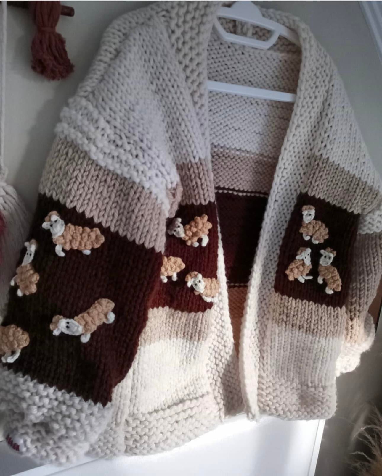 Sheep Cardigan