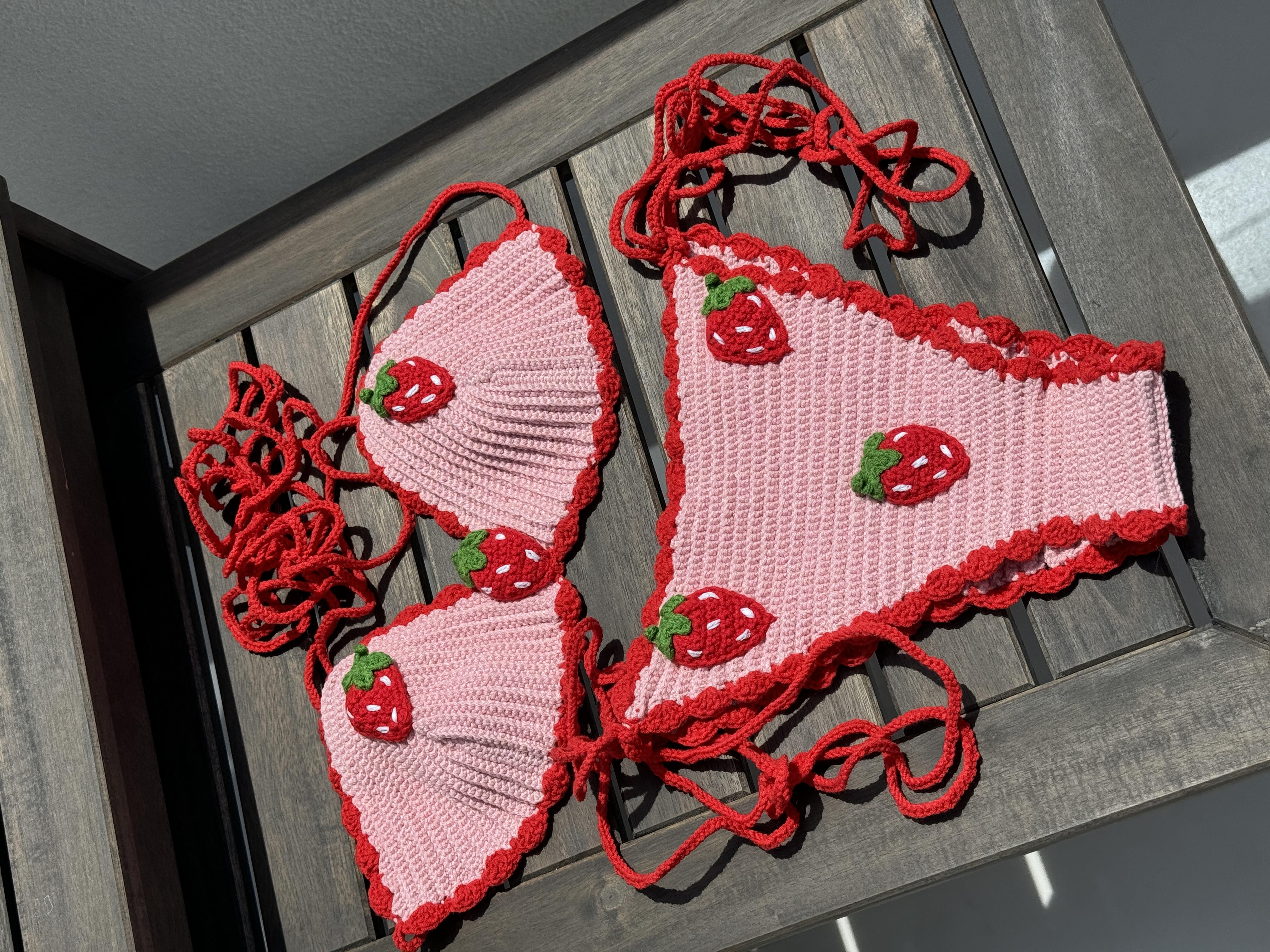 strawberry bikini