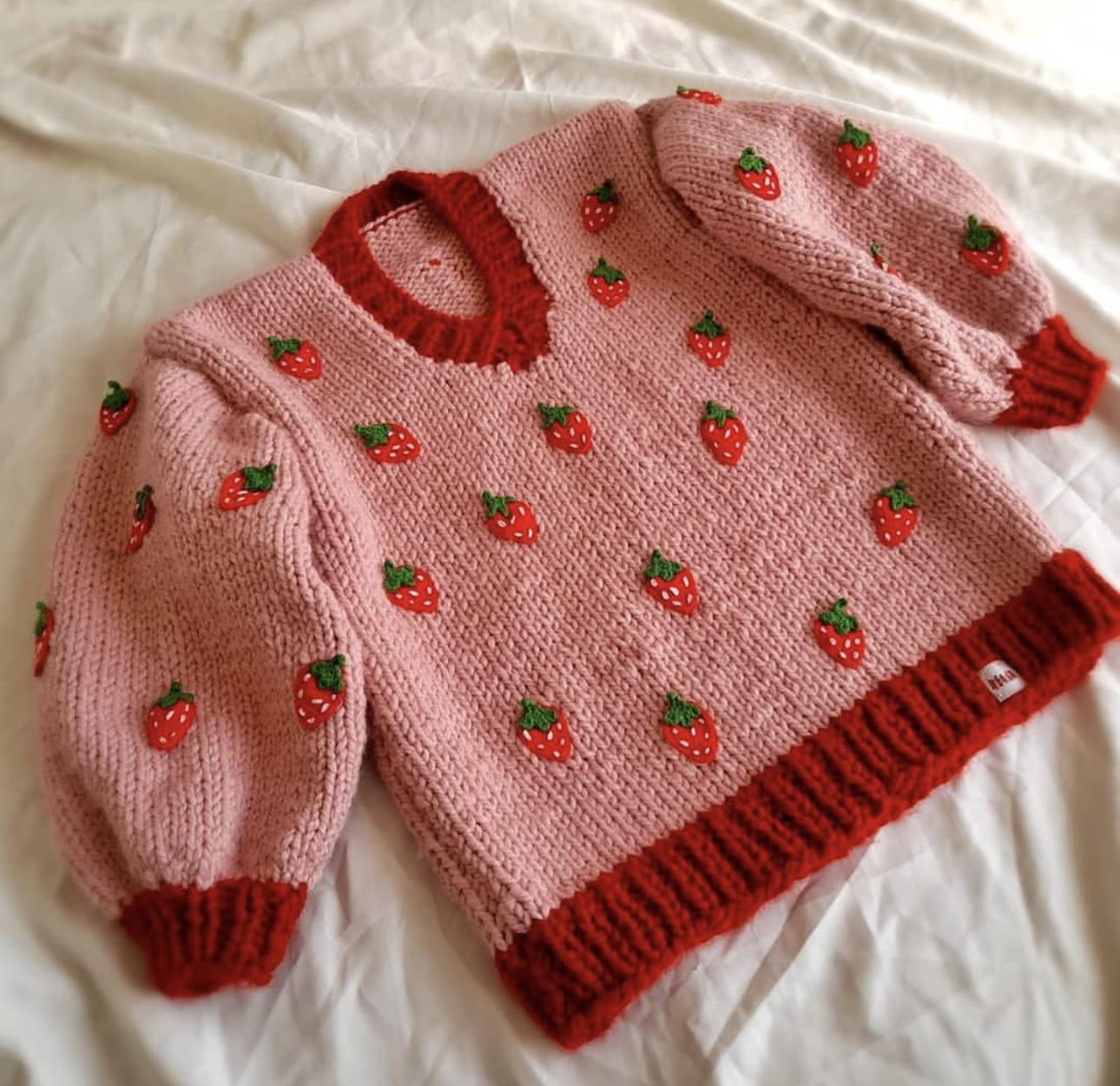 Strawberry Sweater