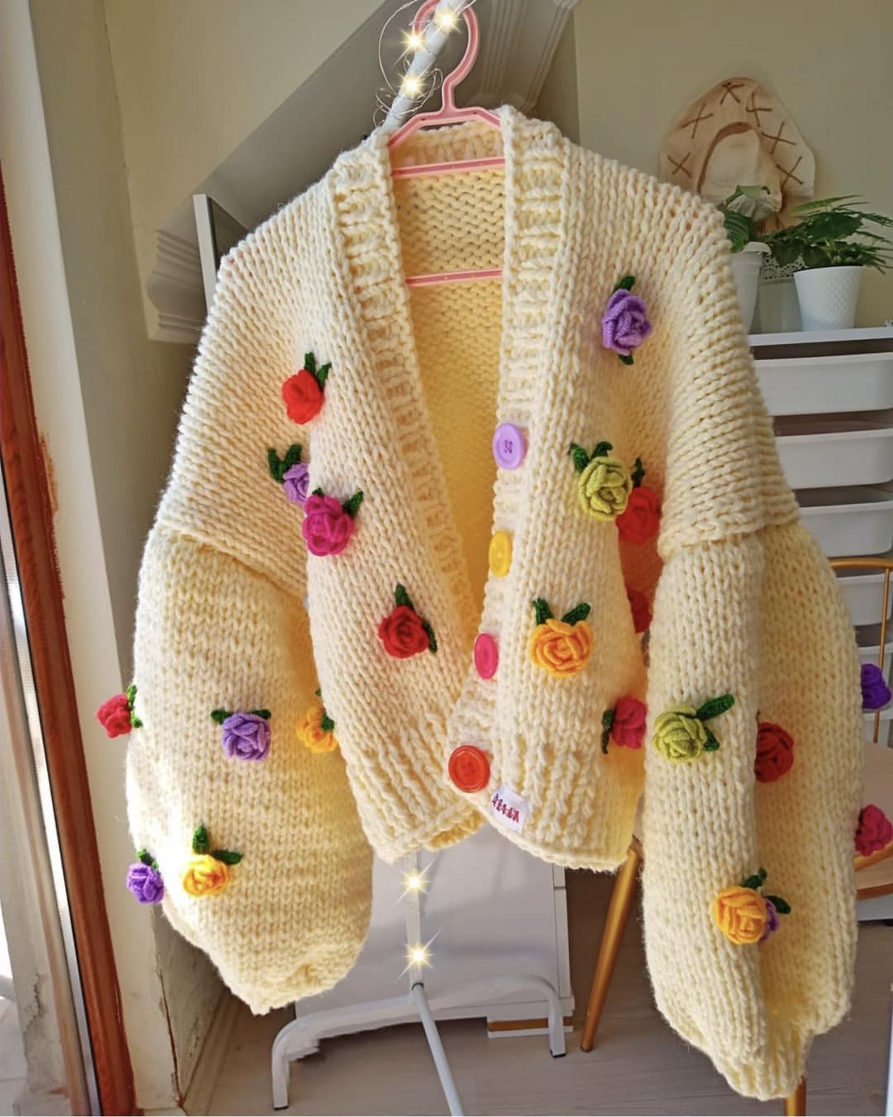 Vintage Roses Cardigan