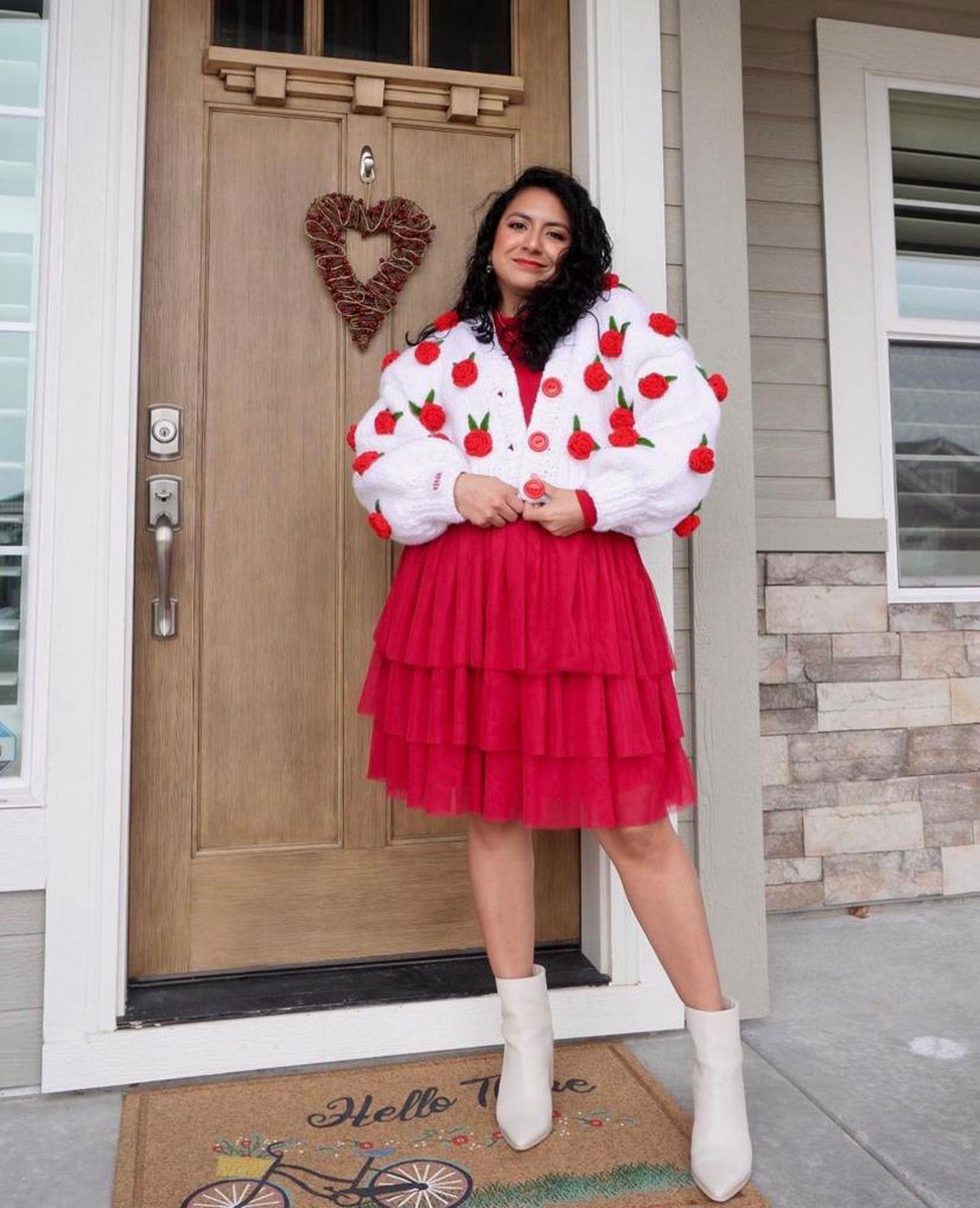 Winter Rose Cardigan