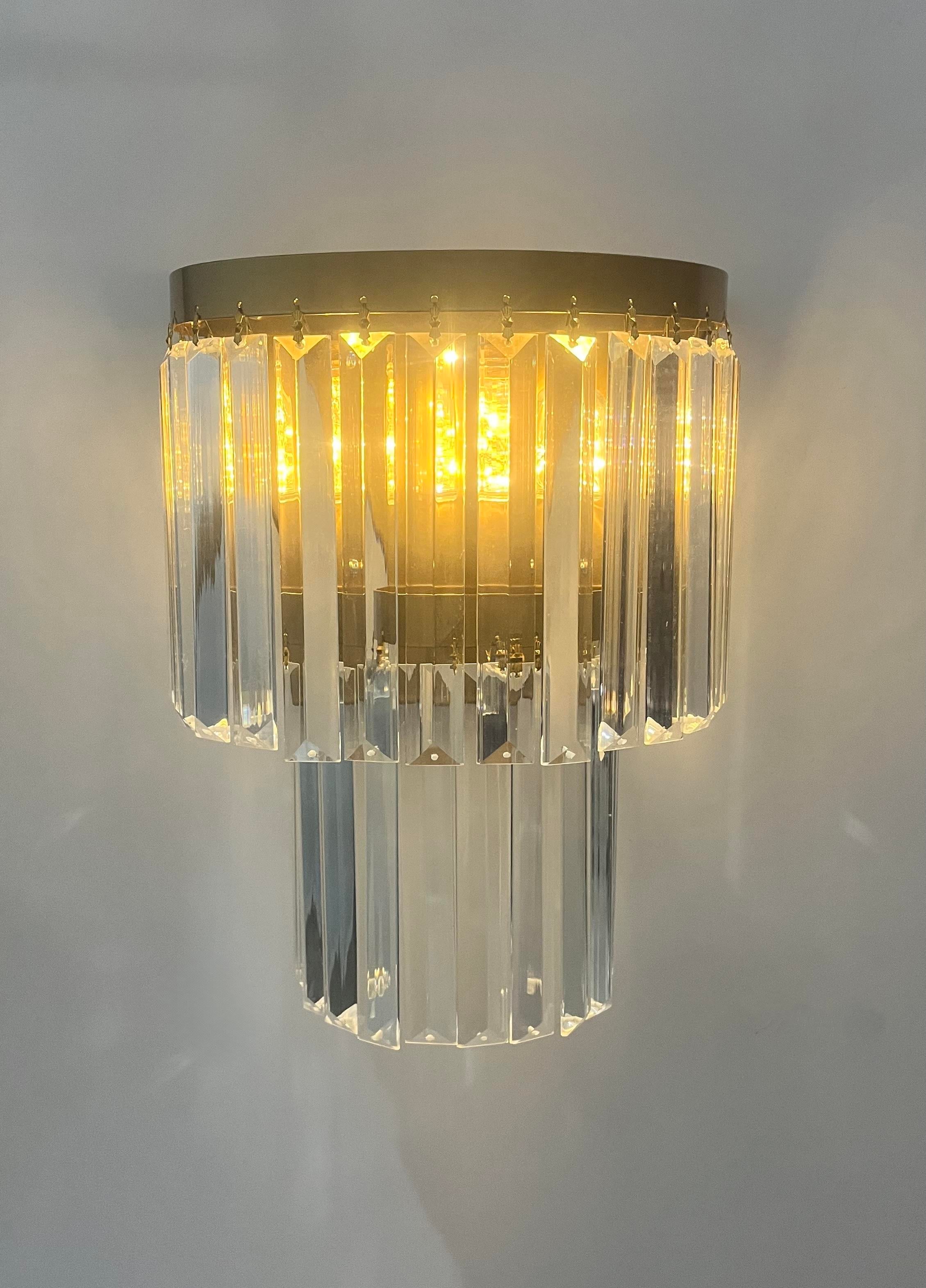 Pandora Kristal Taşlı Pilli Eskitme Büyük Boy Ledli Lüx Dekoratif Pilli Aplik -Tek Adet FiyatıdırPilli Lüx Pandora Kristal Taşlı Tekli Gold Aplik