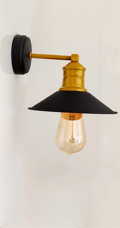 Şapka Siyah Metal Aplik