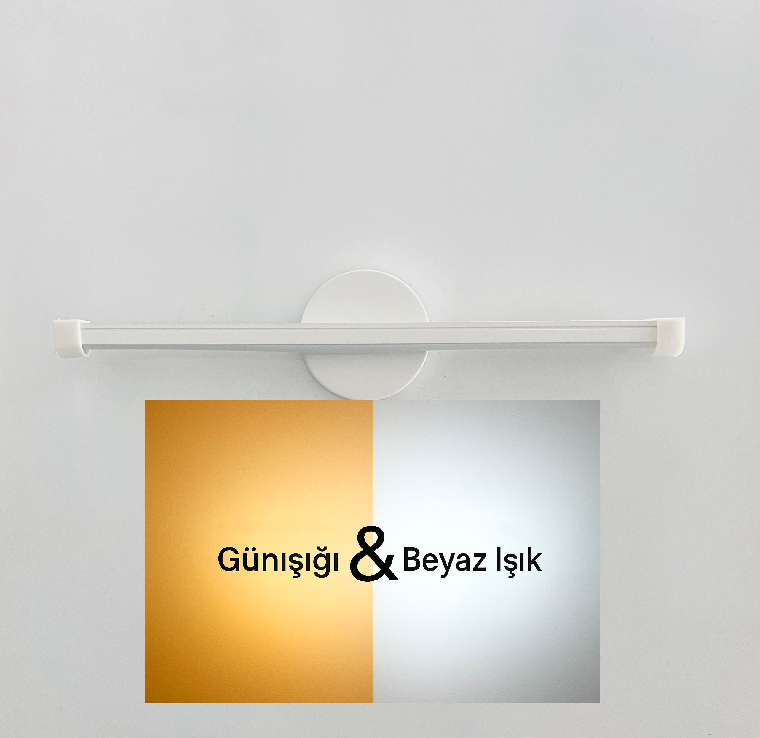 Yakut Beyaz Kasa Günışığı - Beyaz Işık (Çift Renkli) Ledli Kuğu Pilli Aplik-Pil DahildirZümrüt Siyah Günışığı Ledli Pilli Aplik - 2 Adet Fiyatıdır - Pil Dahildir