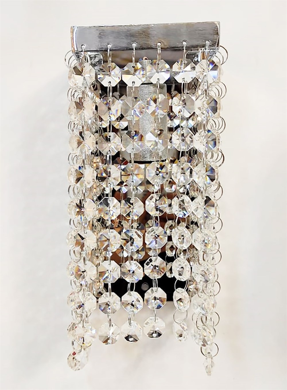 Marmaris Oktagon Taşlı Dikdörtgen Silver Elektrikli AplikOktagon Taşlı Dikdörtgen Silver Aplikgaziantepavize