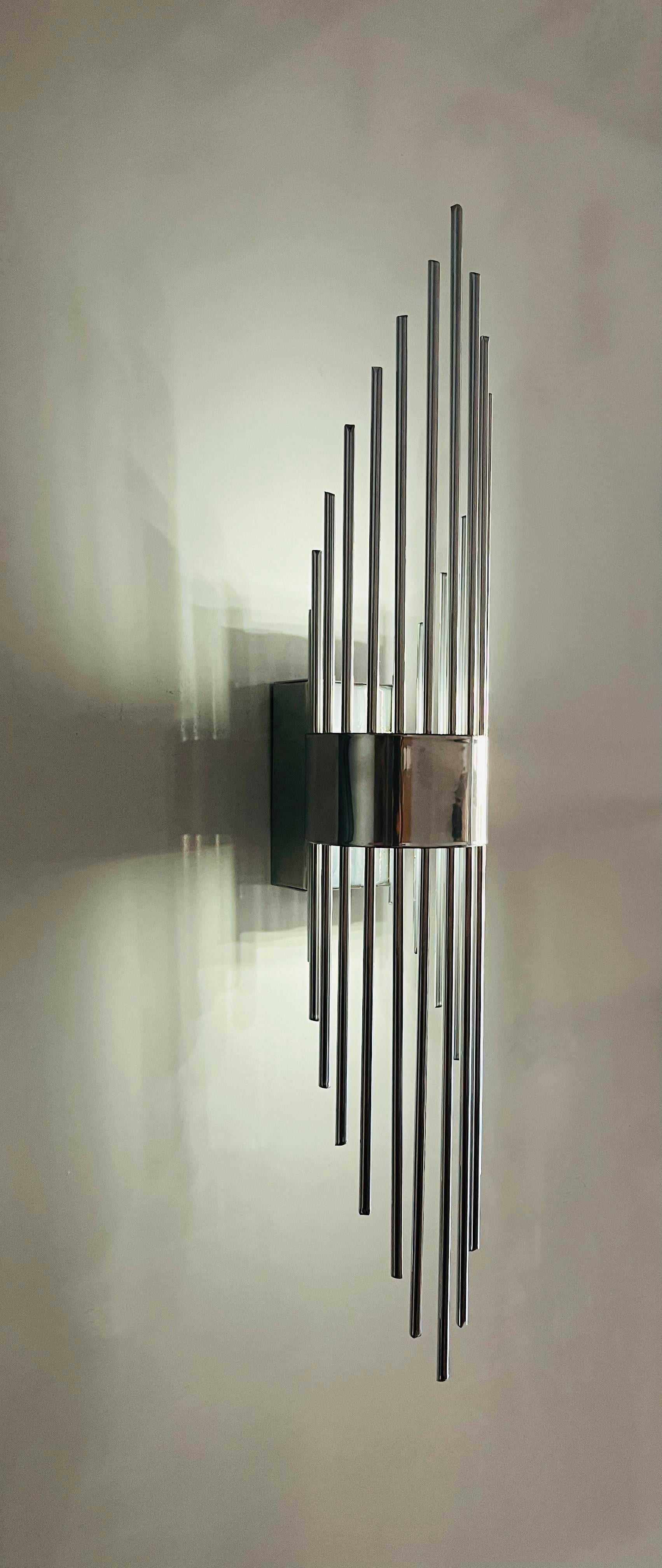 Mercan Silver Metal Pilli Aplik Beyaz Işık Ledli Modern Duvar Lambası İç Mekan Duvar Apliği - Tek AdetLemos Gold Metal Pilli Aplik - 9v pil Hediyedir -Tek Adet Fiyatıdır
