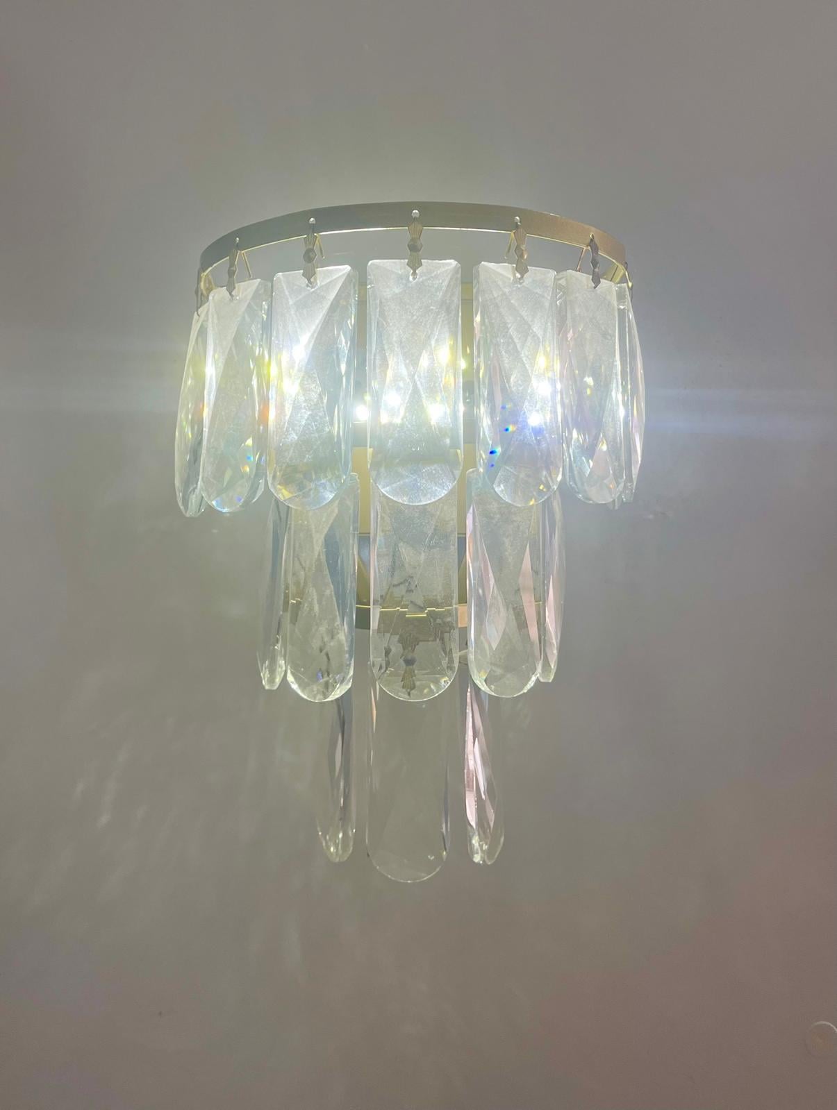Orkide Gold Kasa Beyaz Işık Ledli 3 Katlı Lux Taşlı Pilli Aplik - Tek Adet - Pil ve Led HediyeFeza BalCamlı Siyah Metal Modern 2 Adet Pilli Aplik - Özel Tasarım Lamba ve Pil Dahildir