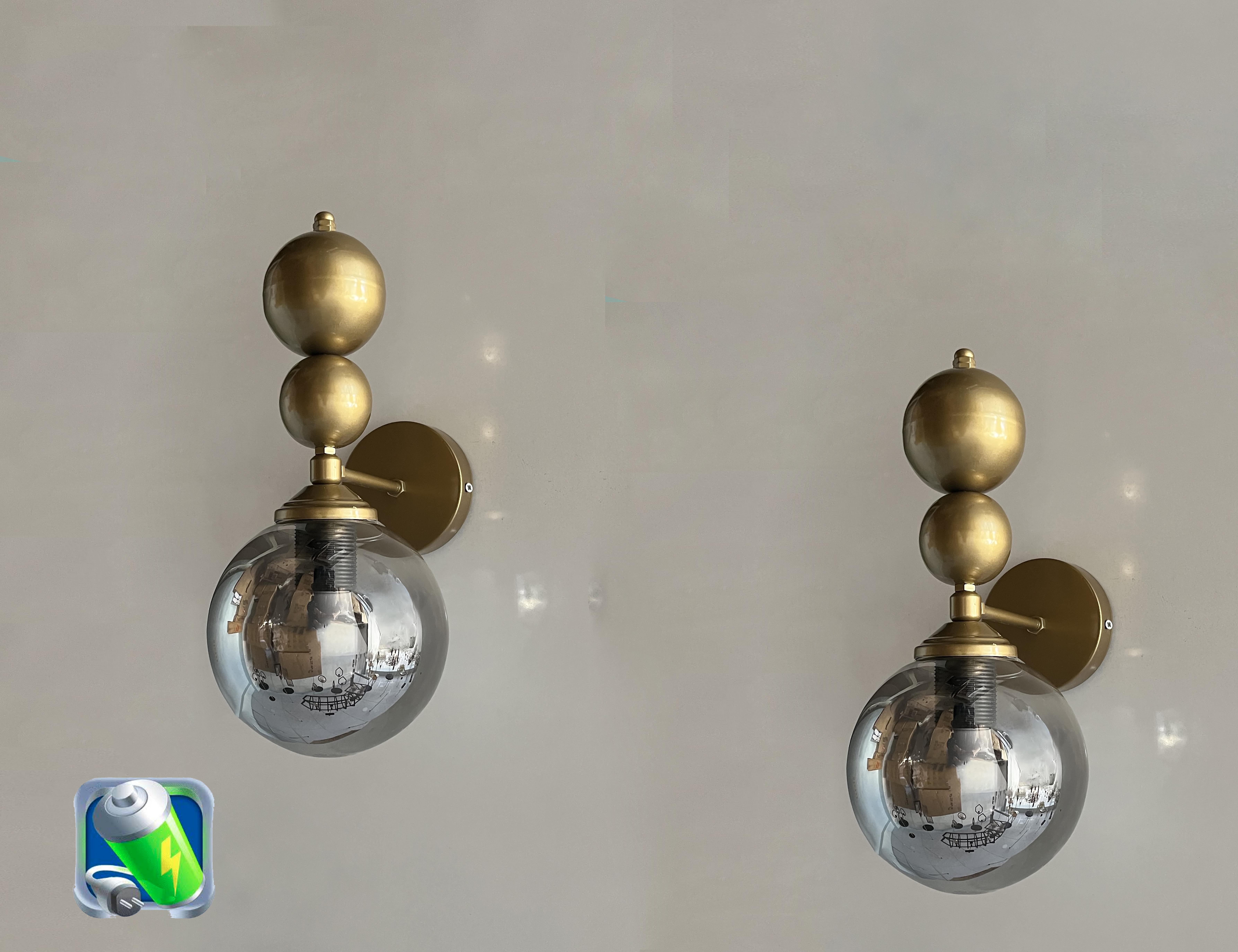 Şarj Et Kullan Eskitme Florida Şarjlı Pilli Aplik Füme Glop Camlı Metal Modern Aydınlatma - 2 AdetŞarjlı Pilli Aplik Pandora Büyük Boy Gold Kristal Taşlı Lüx Aplik