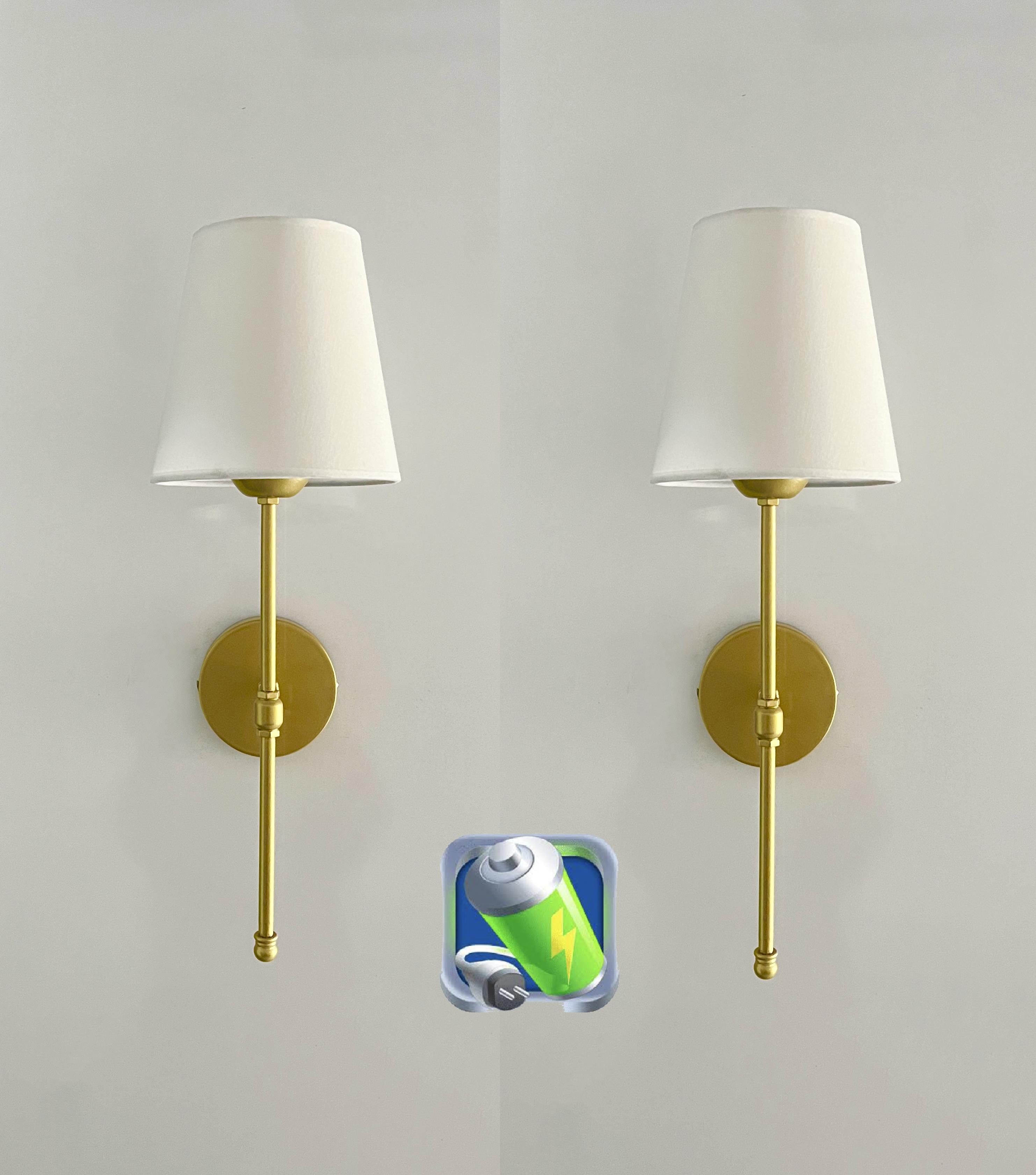 Şarj Et Kullan Gold Feza Şarjlı Pilli Aplik Krem Şapka Metal Modern Koridor Cafe Mutfak -2 Adet-Şarjlı Pilli Aplik Pandora Büyük Boy Gold Kristal Taşlı Lüx Aplik
