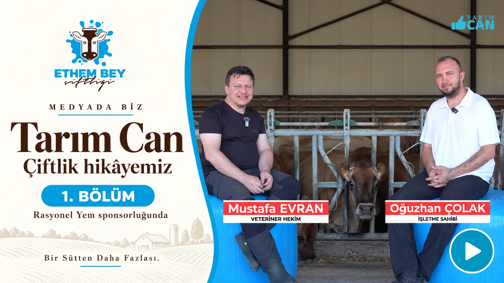 Tarım Can · 1. Bölüm — Ethem Bey Çiftliği’nde Mustafa Evran ve Oğuzhan Çolak