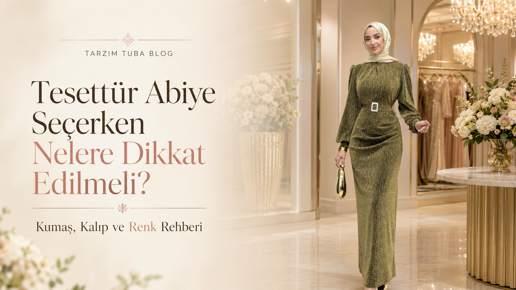 Tesettür Abiye Seçerken Nelere Dikkat Edilmeli