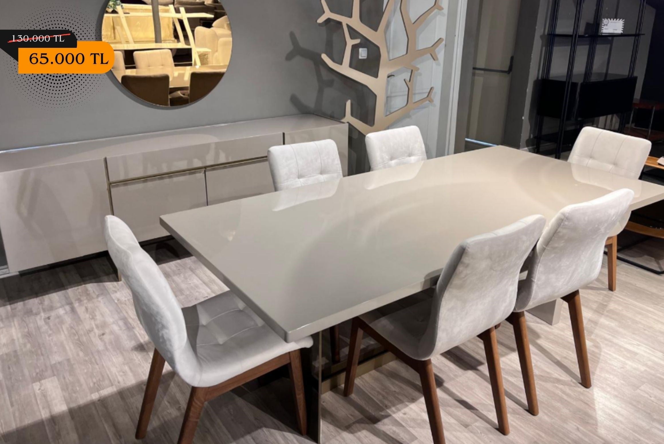 OUTLETEce Yemek Odası Takımı-Outlet