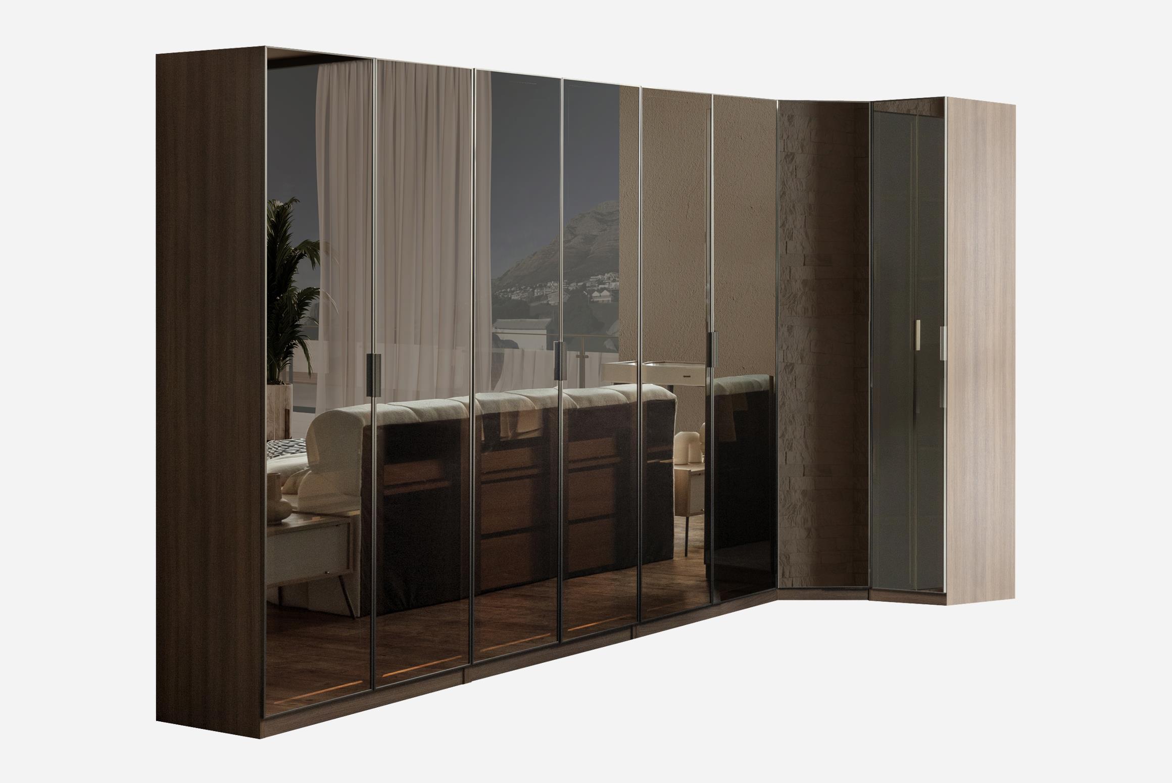 DolaplarHagno Köşe Dolap Takımı-V2