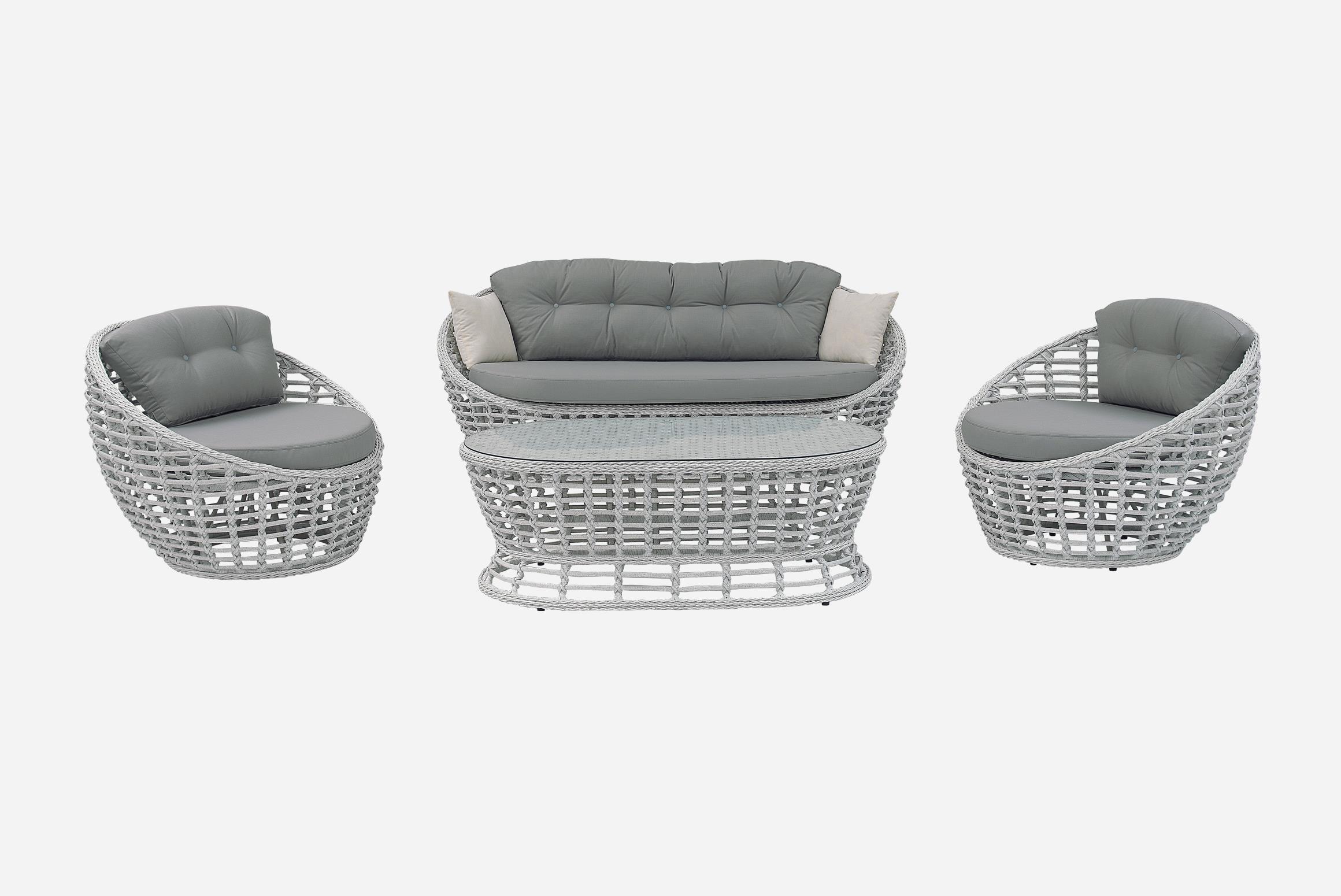 Bahçe Oturma Grubuİsabel Bahçe Oturma Grubu-Rattan