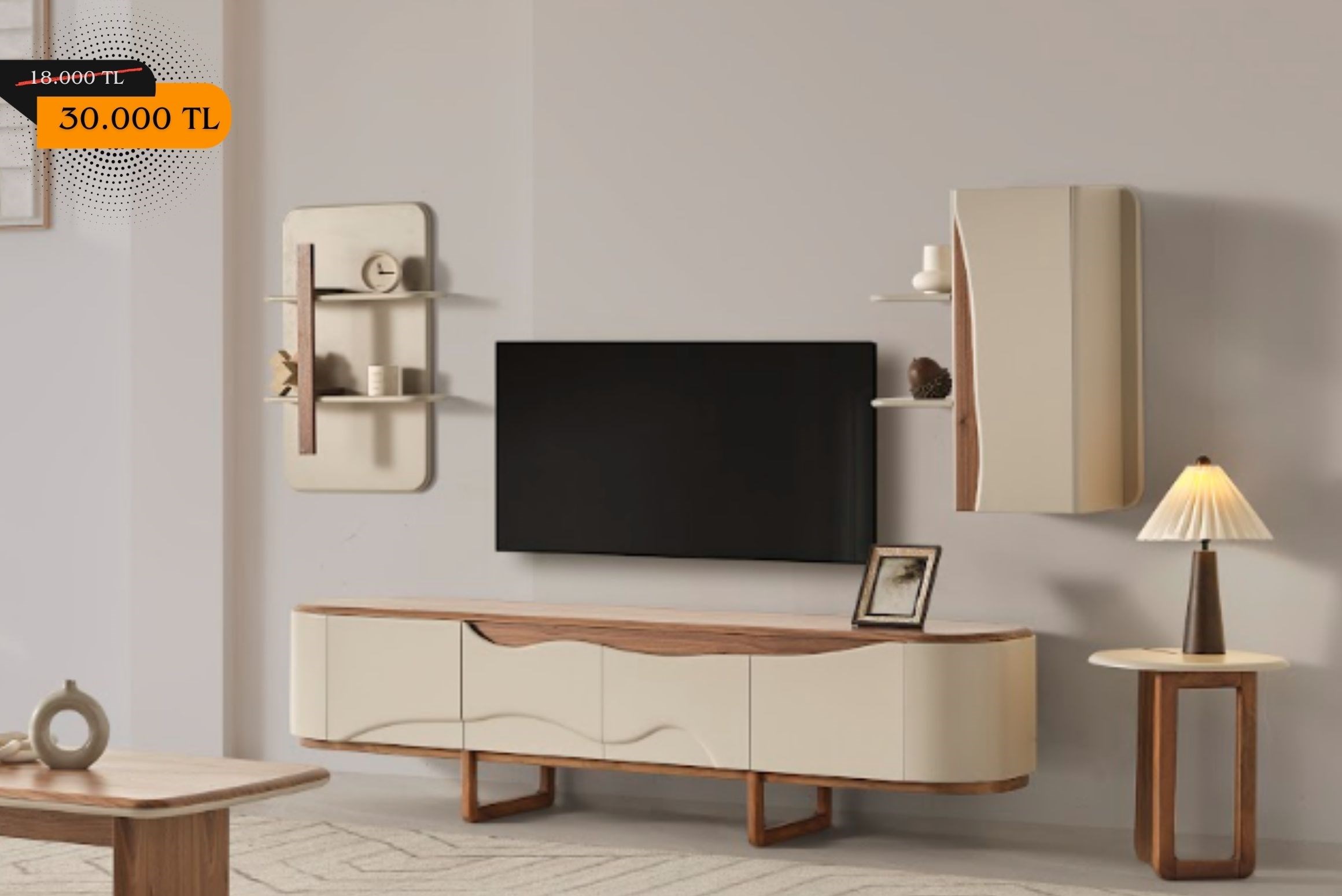 OUTLETKipax Tv Ünitesi Takımı-Outlet
