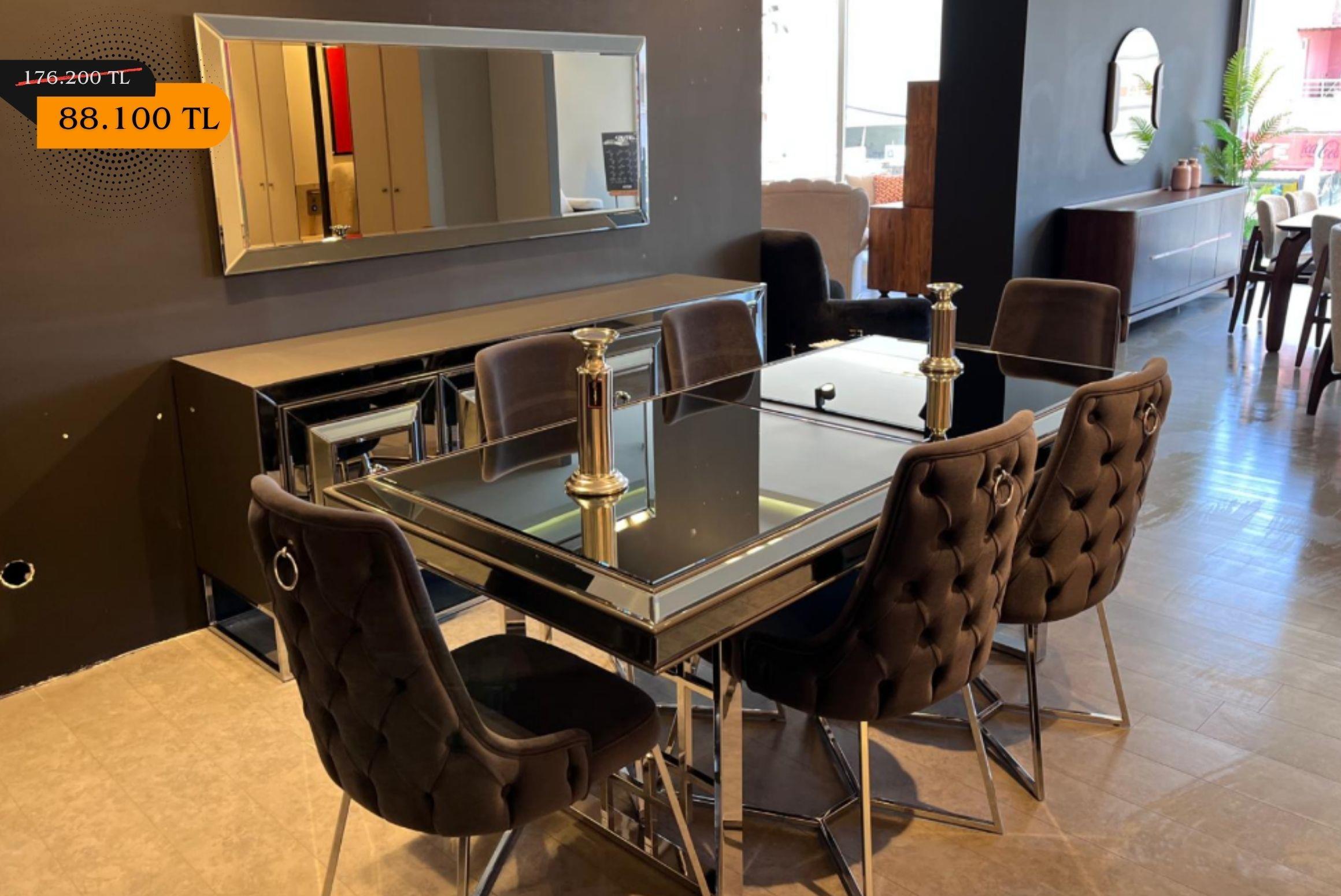 OUTLETMahfer Yemek Odası Takımı-Outlet