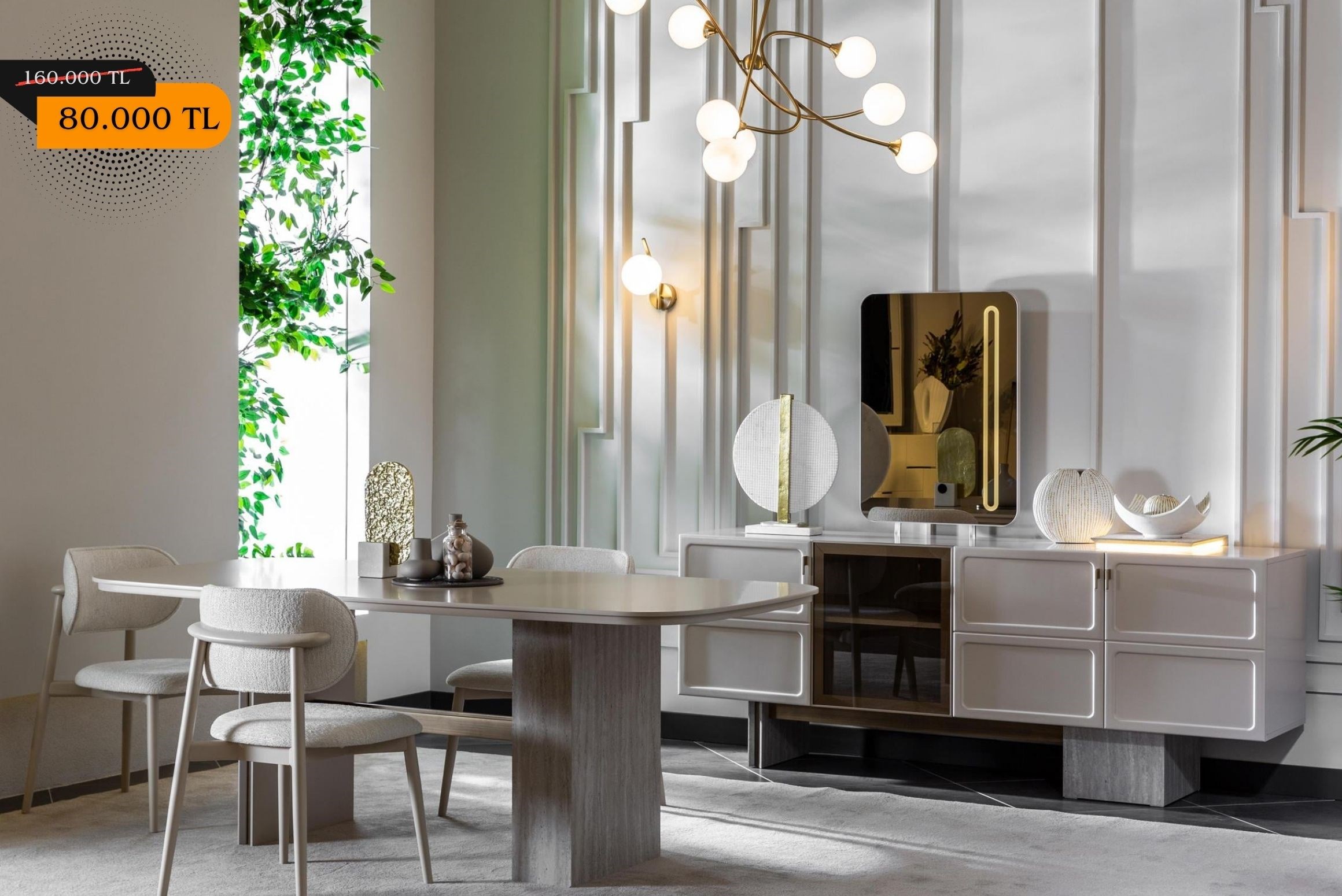 OUTLETMinago Yemek Odası Takımı-Outlet