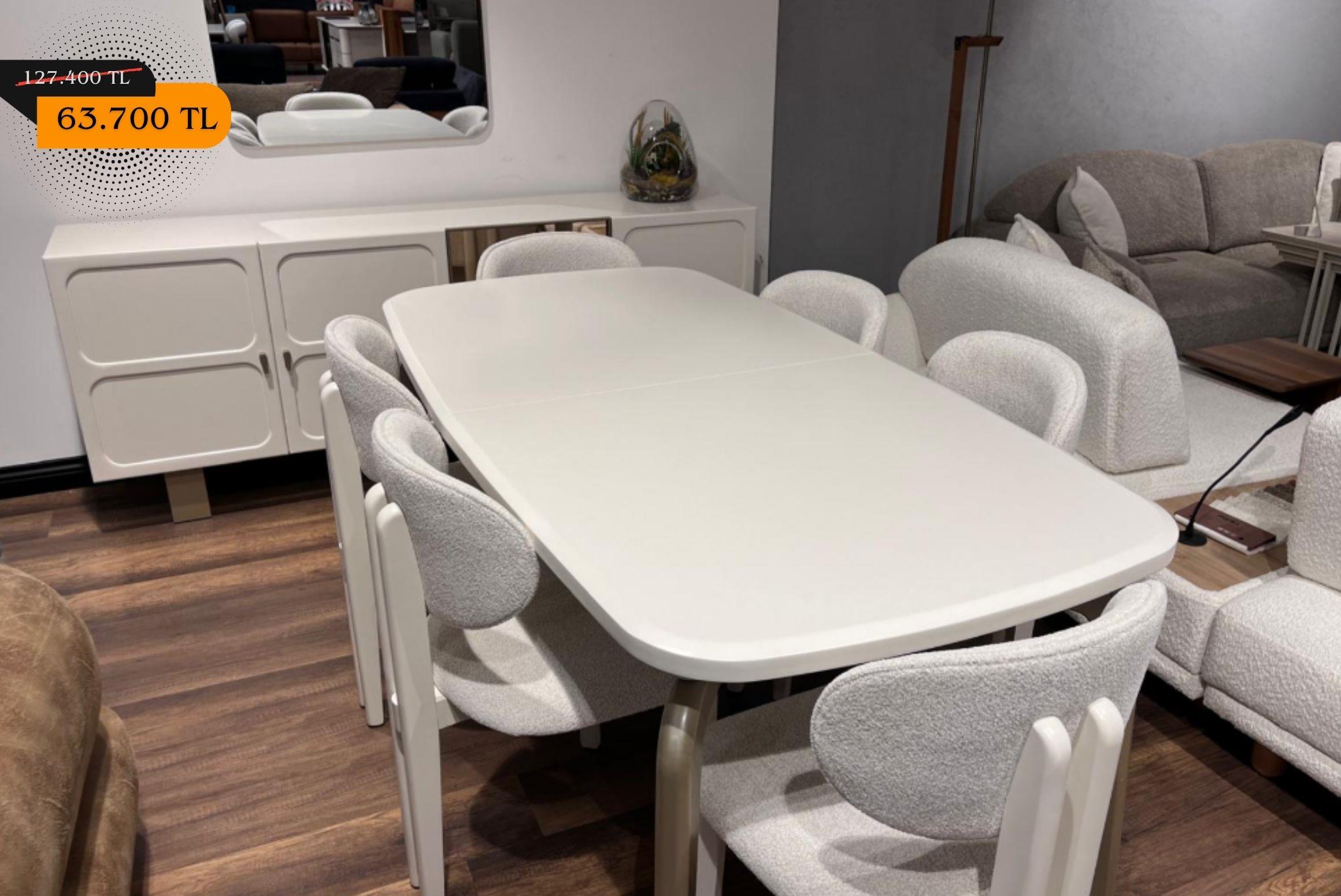 OUTLETNaskal Yemek Odası Takımı-Outlet