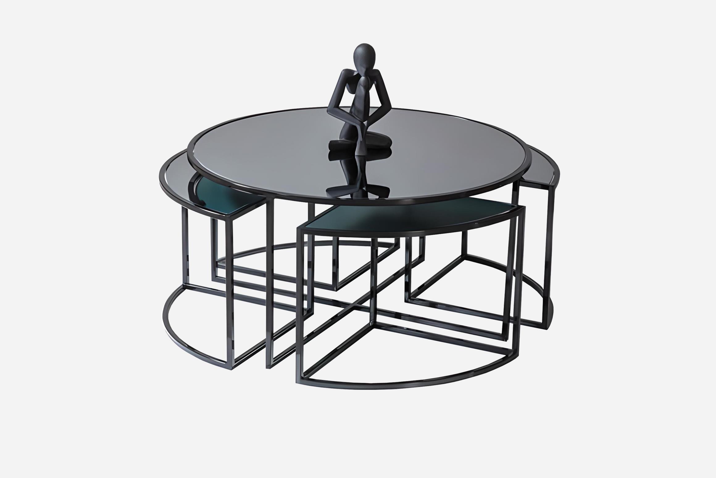 Parçalı Orta SehpaPizza Orta Sehpa