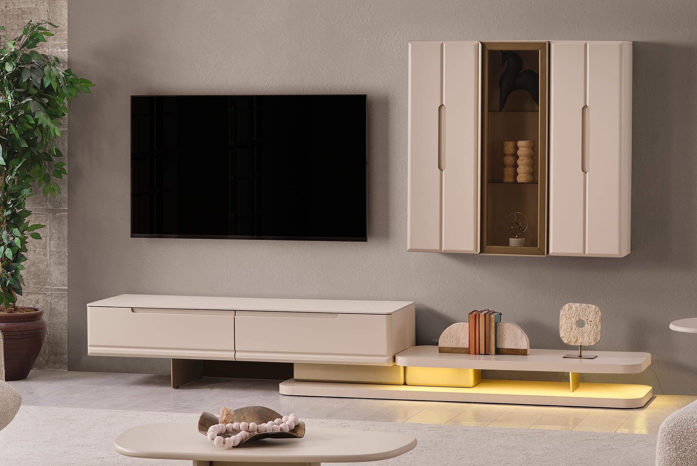 Modern Tv Ünitesi TakımlarıRuka Tv Ünitesi Takımı