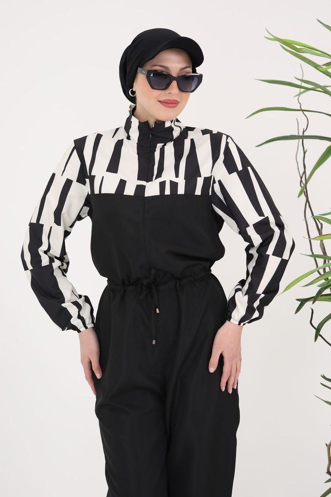 Dream Dama Desen Tasarım Tesettür Paraşüt Kumaş Tulum Mayo