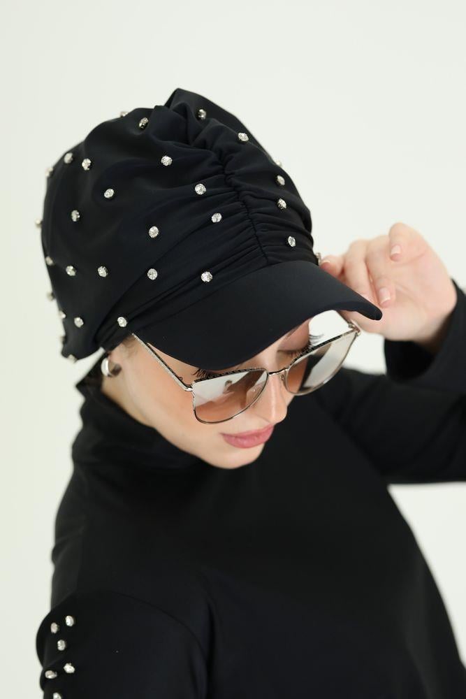 FİONA SİPERLİKLİ TAŞ DETAYLI BONE