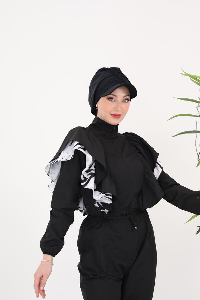 Mila Siyah Siperlikli Bone