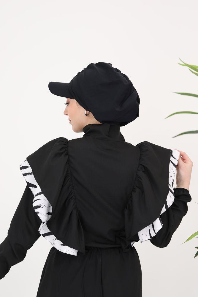 Mila Siyah Siperlikli Bone